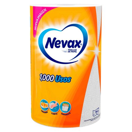 Toallas De Papel Nevax 1000 Usos - 1 Rollo