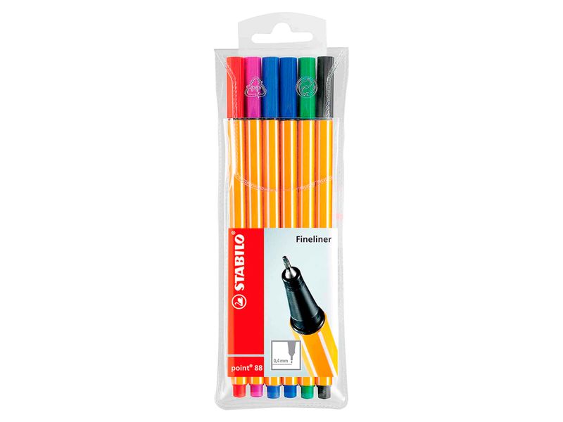 Plumilla-Stabilo-Point-88-Surt-6-Clrs-1-43158