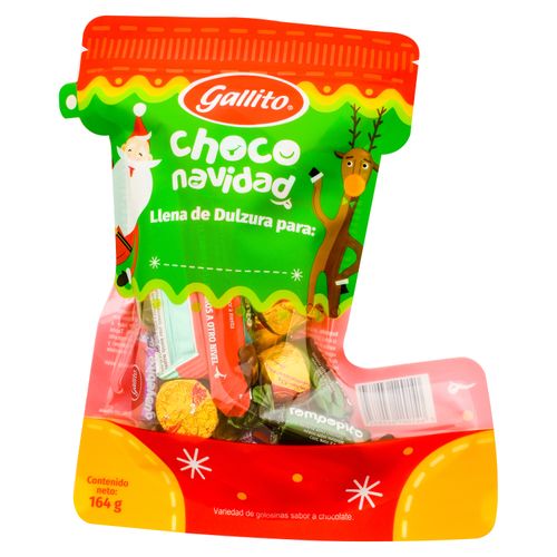 Bota Gallito Choco Navidad -164gr