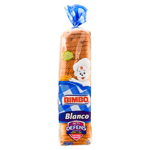 Pan Blanco Marca Bimbo Para Sandwich Xg -720gr