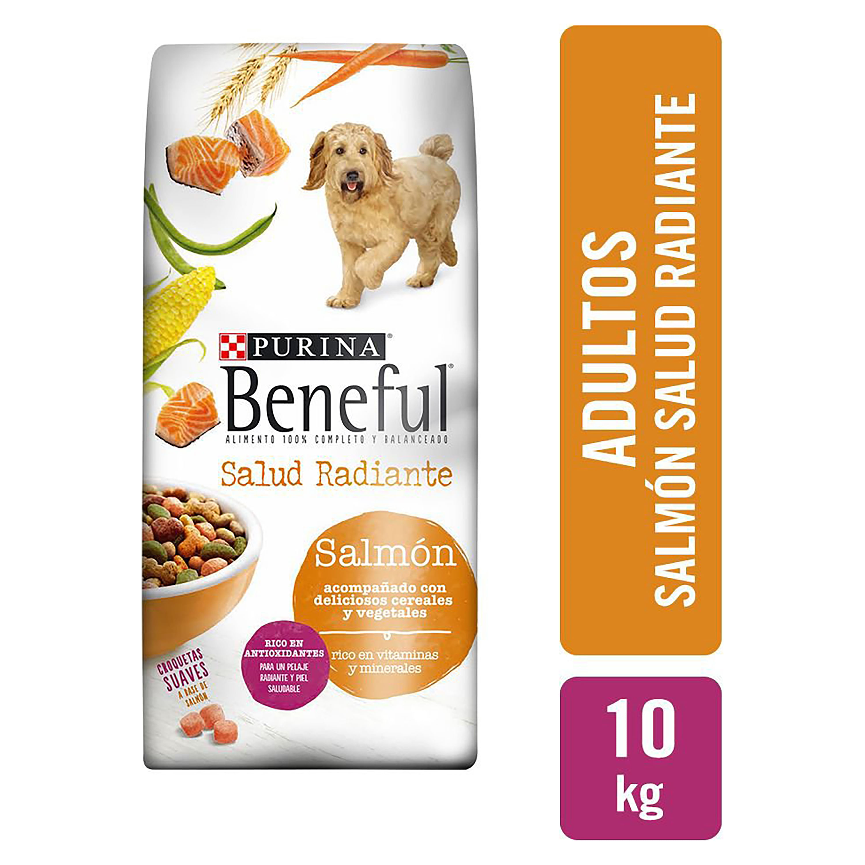 incondicional Bienes diversos patrocinador Comprar Alimento Perro Adulto Purina Beneful Salud Radiante Salmón -10kg |  Walmart Costa Rica