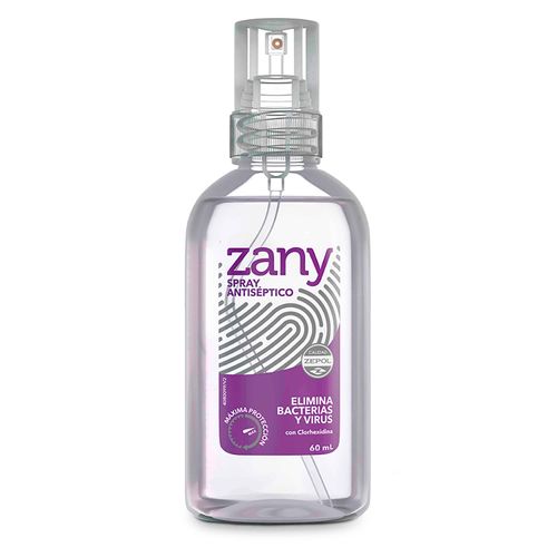 Zany spray antiséptico gluconat clorhexi -60 ml