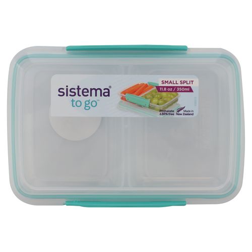 Recipiente Hermético Con 2 Divisiones Sistema Plastics Togo - 350Ml