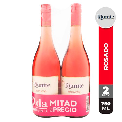 2 Pack Riunite Rosado -750ml