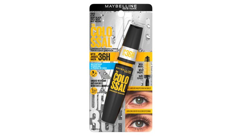 Comprar Máscara De Pestañas Maybelline Colossal 36H A Prueba De