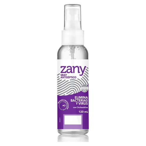 Zany spray antiseptico gluconat clorhexi 120ml