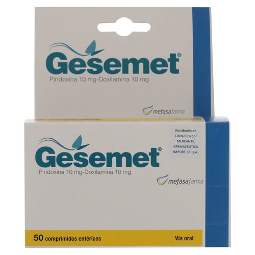 Gesemet 10 Mg, Precio indicado por unidad