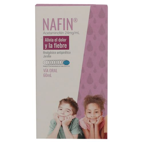 Jarabe Nafin Acetaminofén -60 ml