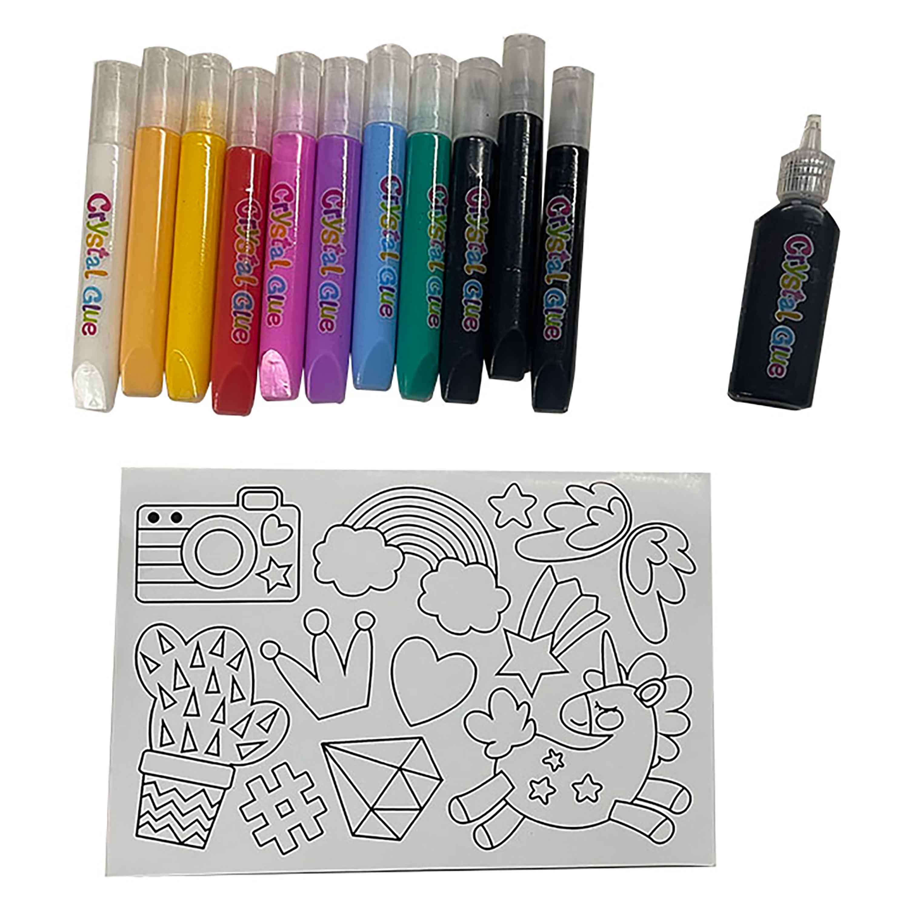 Comprar Set de pegamentos, Pen+Gear, dibujar sobre cristal. Modelo: DY04509, Walmart Costa Rica - Maxi Palí