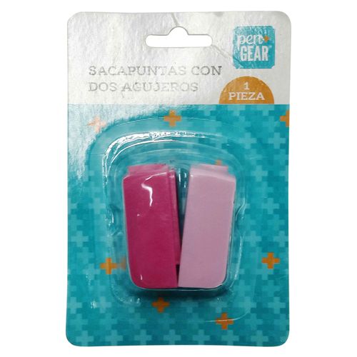 Tajador Pen+Gear, con dos agujeros, rosado. Modelo: KR971876PINK