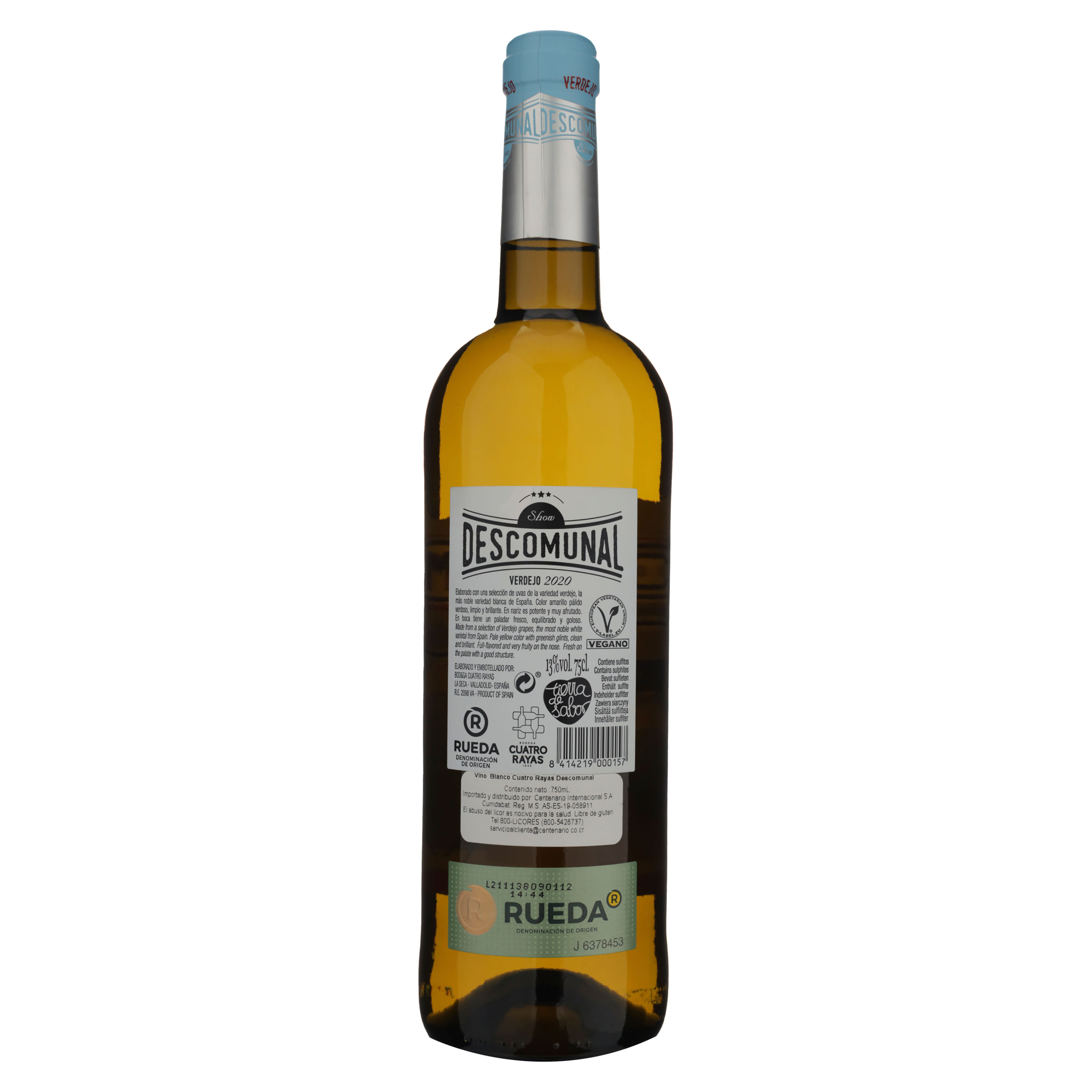 Vino Blanco Cuatro Rayas Verdejo -750ml