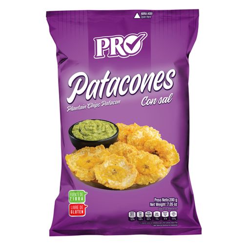 Snack Pro Patacón De Plátano -200gr