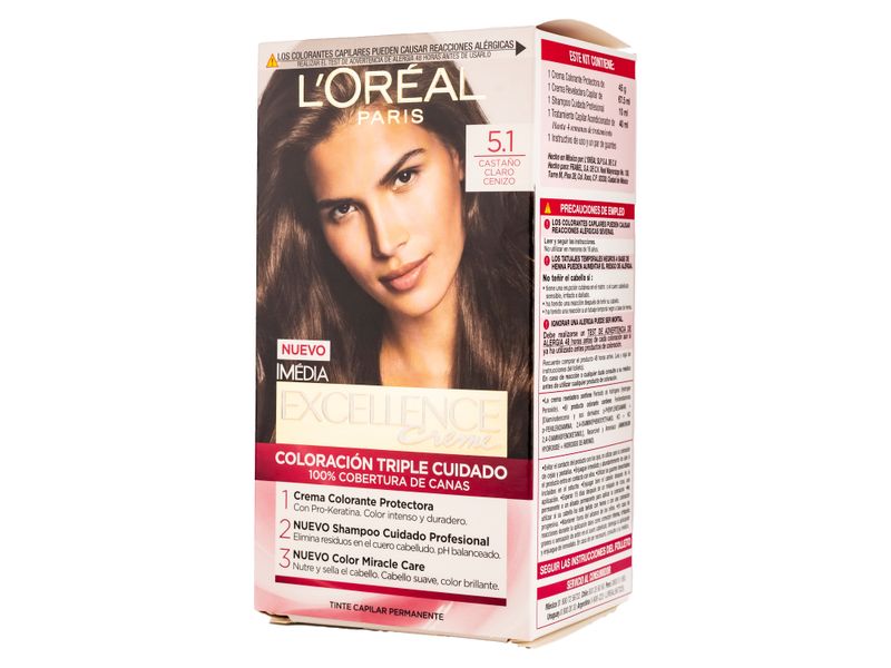 Tintura-Permanente-Excellence-Creme-L-Oreal-Paris-Casta-o-Claro-Cenizo-5-1-3-24586