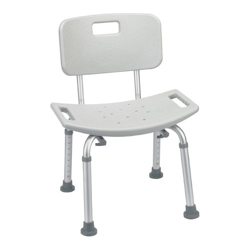 Silla ducha Drive Medical Con Respaldo - 1 Unidad