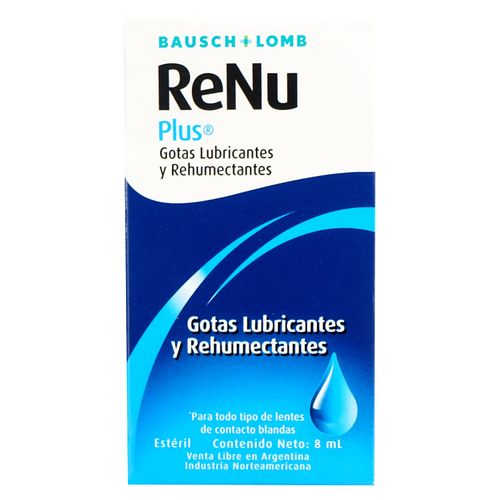 Gotas Lubricantes Renu Plus 8 ml