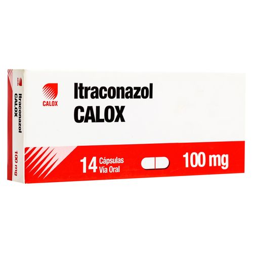 Itraconazol Calox 100Mg X14 Cap 1+1