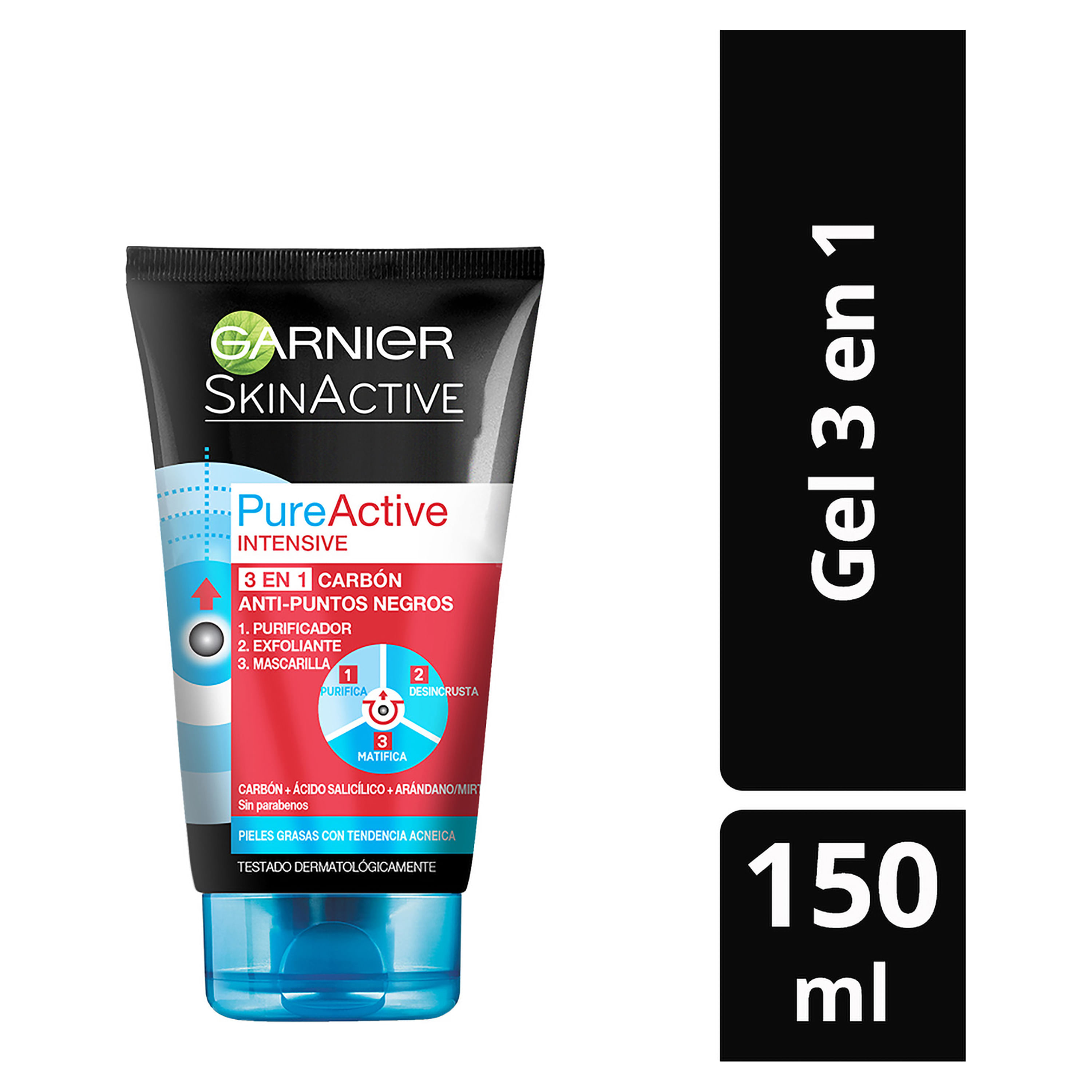 Gel-Limpiador-3-En-1-Garnier-Carb-n-150ml-1-34035
