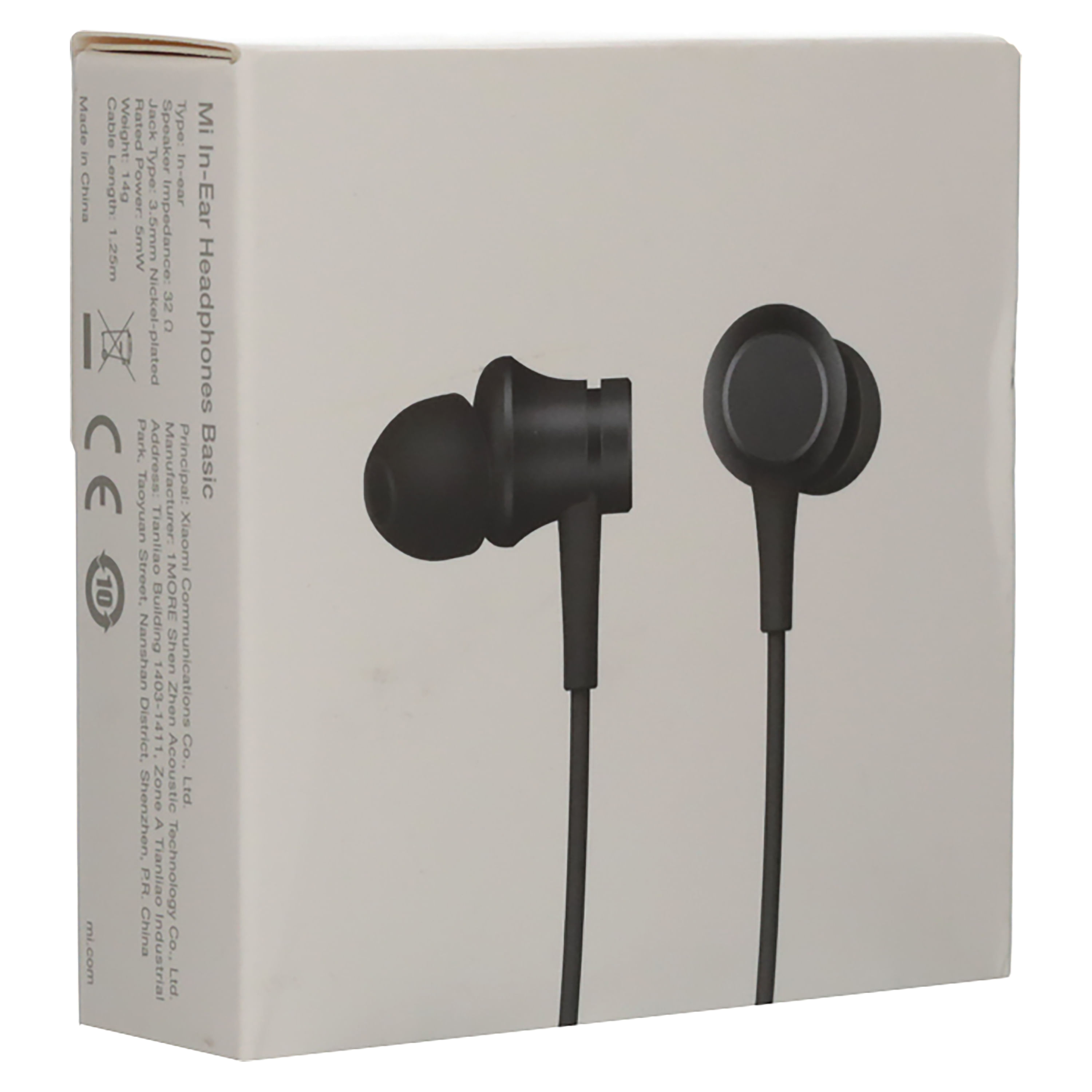 Auriculares Xiaomi Mi In-Ear Headphones Basic - Cable 1.25