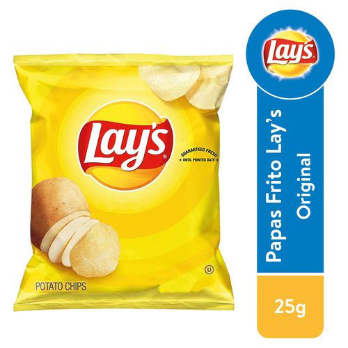 Papas Frito Lays Original - 25 g