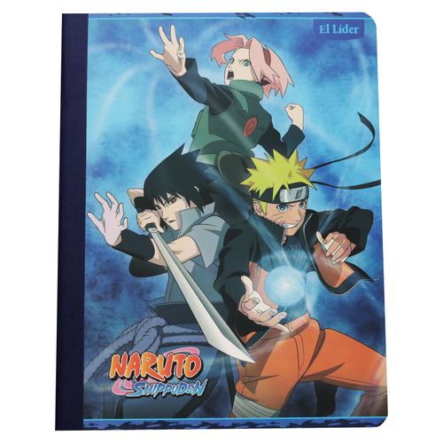 Cuaderno El Lider Cosido Grande 100 hojas Naruto