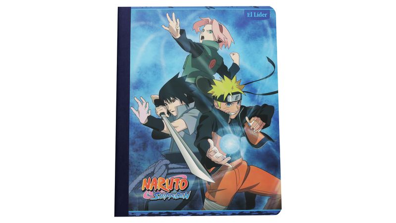 Comprar Cuaderno El Lider Cosido Grande 100 hojas Naruto | Walmart Costa  Rica
