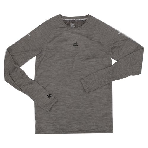 Camisa Pioneer Manga Larga Gris Talla M
