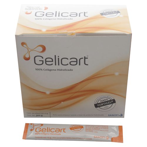 Gelicart Solución Oral Sobre, Precio indicado por unidad