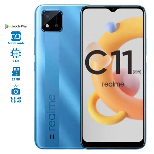 Celular Realme C11 2021 2GB Ram 32GB de Almacenamiento - unidad