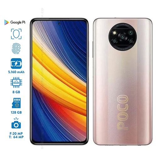 Xiaomi Celular Poco X3 8Gb Ram  128Gb de Almacenamiento - unidad