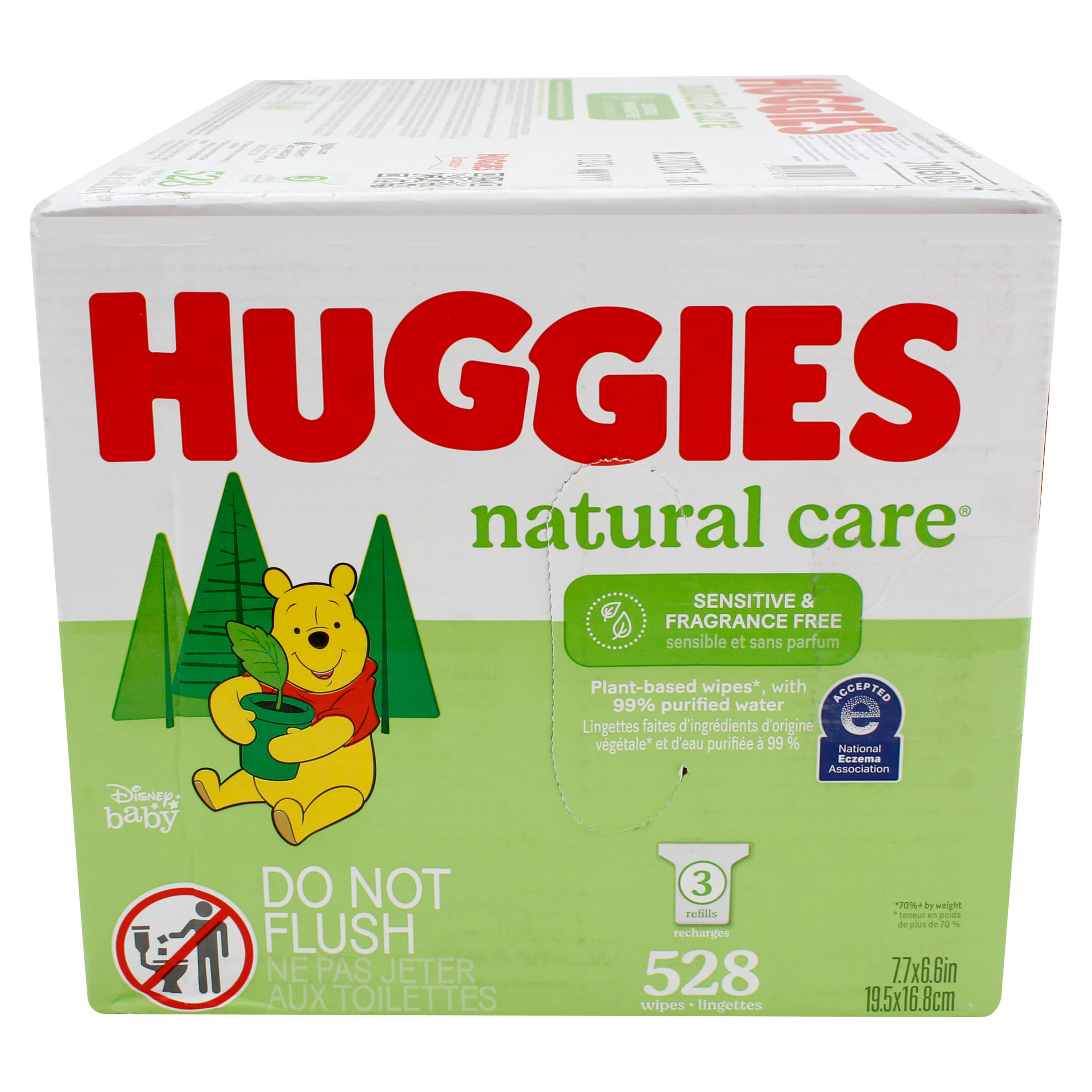 Comprar Toallas Húmedas Huggies Natural Care Sin Fragancia - 528 unidades