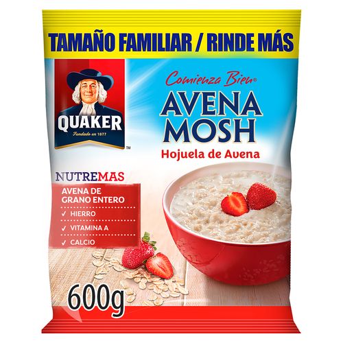 Avena Quaker Mosh Nutremas -600gr