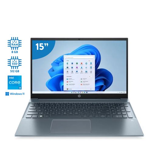 Laptop HP 15 R5 8Gb 512Ssd W11 Eh1509