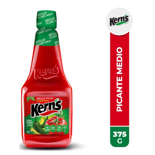 Kern's Ketchup Picante Medio  - 375gr