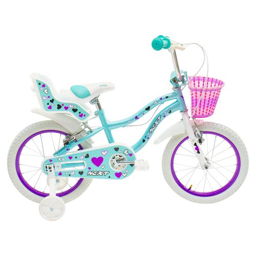 Bicicleta Next Bmx 16 para niñas de 6 a 8 años Modelo NEB160M