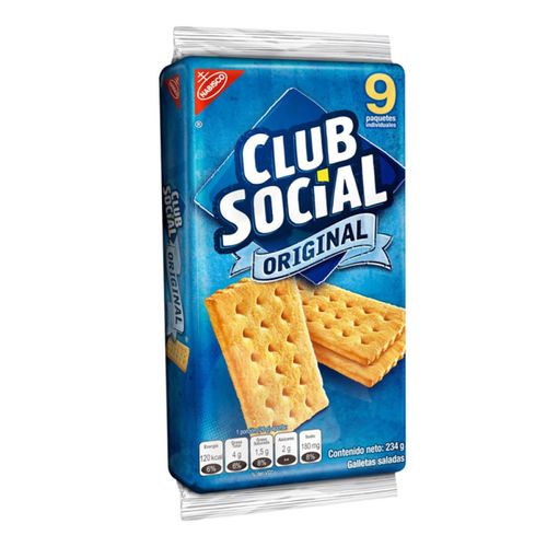 Galleta Marca Club Social Original Saladas -234g