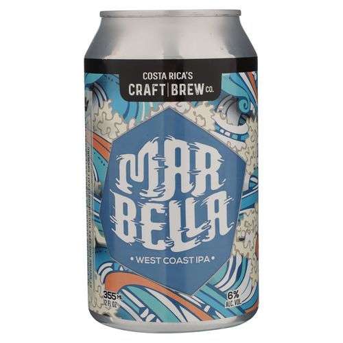 Cerveza Costa Ricas's Craft Brew Co Marbella Tropica Lata - 355ml