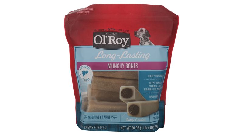 Comprar Snack Ol Roy Munchy Bone Liver 7 unidades Walmart Costa Rica