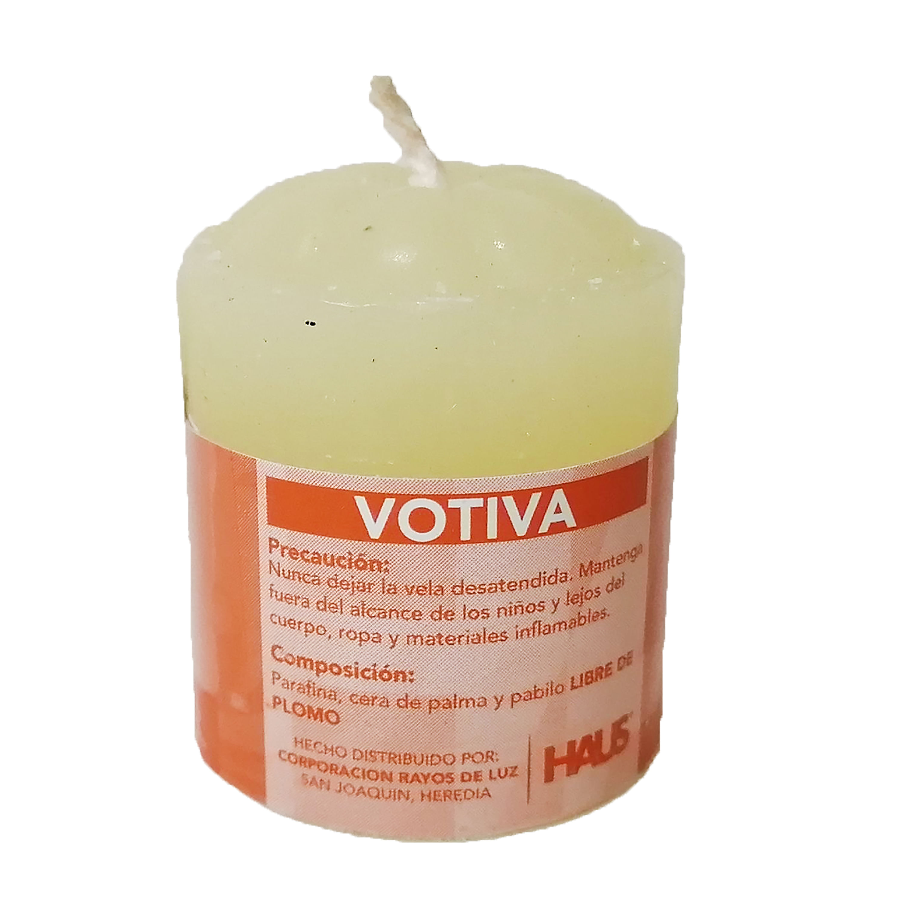 Set de velas Haus chica Votiva blanca