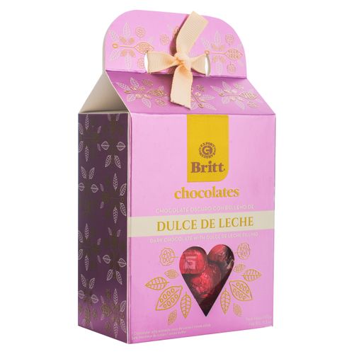 Chocolate Britt San Valentín Corazones Dulce Leche -150gr