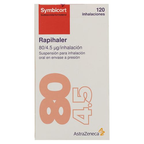 Symbicort Rapihaler 80/4.5 X120 Inh