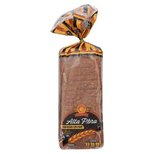 Pan Granix Negro Alta Fibra -750gr