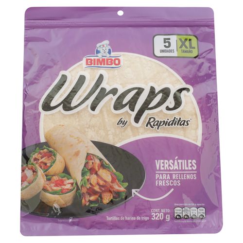 Tortillas Bimbo rapiditas wraps - 320 g