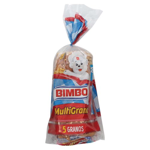 Pan Bimbo Cuadrado Multigranos Mediano - 540 g