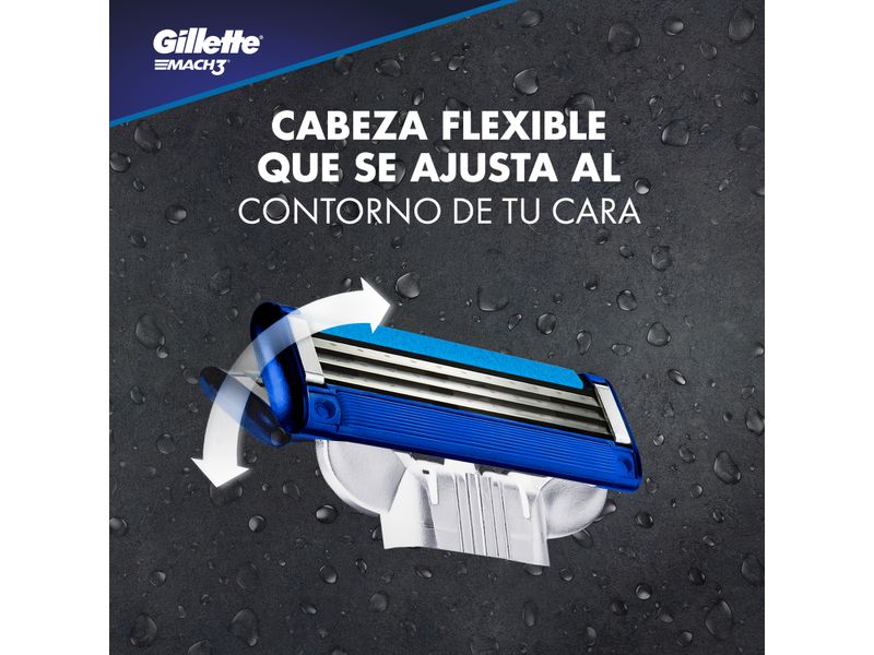 Repuestos-de-afeitar-para-hombre-Gillette-Mach3-Turbo-con-banda-lubricante-30-m-s-grande-2-unidades-7-32721