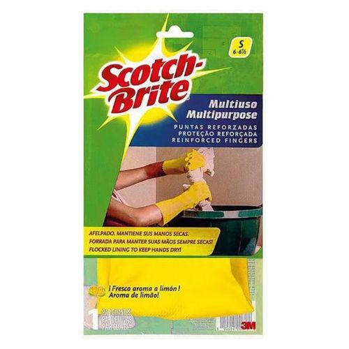 Guantes Scotch Brite Amarillo Multiuso - 2 Uds