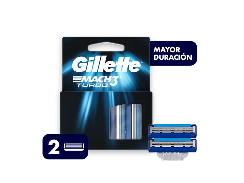 Repuestos-de-afeitar-para-hombre-Gillette-Mach3-Turbo-con-banda-lubricante-30-m-s-grande-2-unidades-1-32721