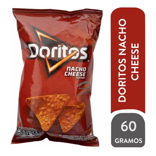 Snack Doritos Frito Lay Tostada Nacho -60gr