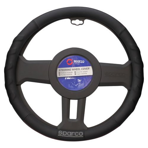 Forro Sparco De Volante Negro