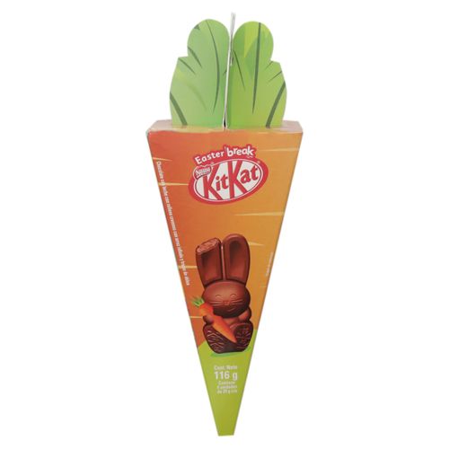 Chocolate Kit Kat Conejito Zanahoria -116gr