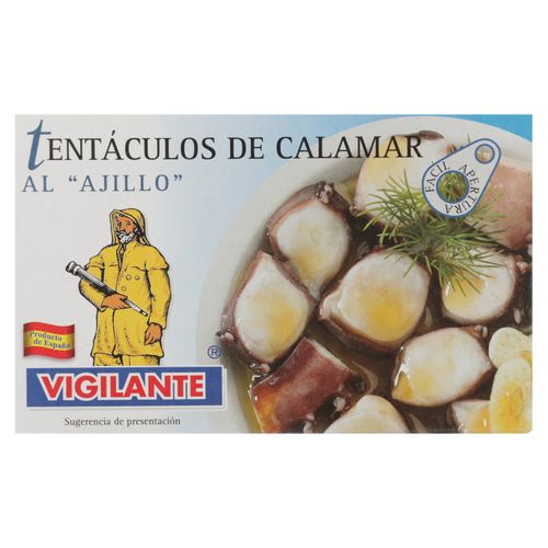 Tentáculos de calamar Vigilante Ajillo  -115 g